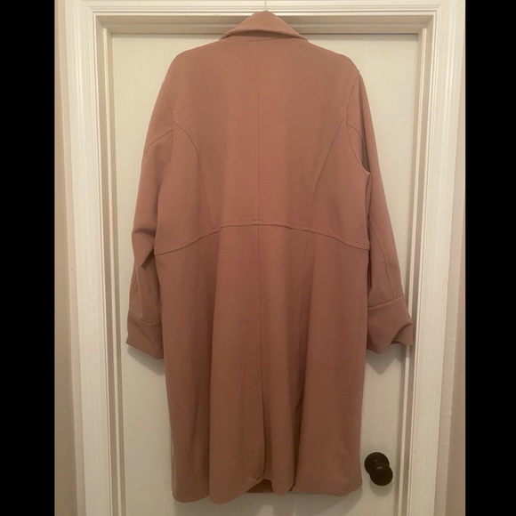 NWT Torrid size 4 Taupe Double-Breasted Coat - Picture 7 of 9
